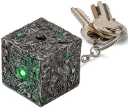 Borg Cube Light-Up Key Chain