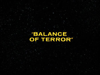 1x08 Balance of Terror title card