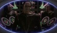 Dukat on bridge communicating without virtual sensory display