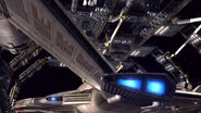 Enterprise NX-01 verlässt Raumdock