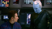 Malcolm Reed and Shran