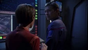 T'Pol reveals her age to Charles Tucker III