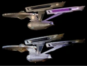 USS Enterprise CGI models