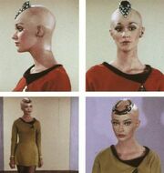 Persis Khambatta screen tests for her role as Ilia