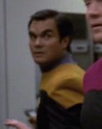 USS Voyager ops officer 70, 2377.jpg (10 KB) Security officer VOY: "Flesh and Blood" (uncredited)