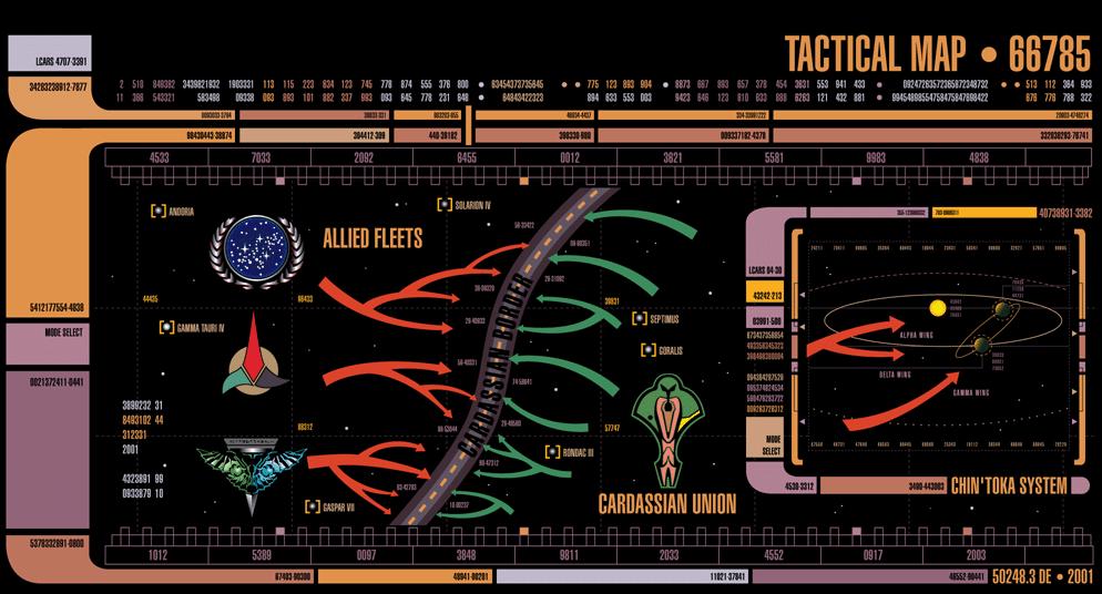 Карта стартрек вселенной
