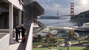 Starfleet headquarters 2150s.jpg (97 KB) Starfleet Headquarters, Horseshoe Bay, 2150s
