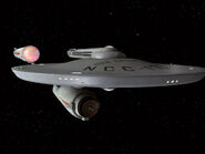 USS Enterprise on patrol, remastered