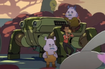 Quadruped tractor