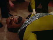 Worf passed out