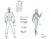 Bajoran uniform concept art