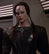 Cardassian officer TNG: "Preemptive Strike" (uncredited)