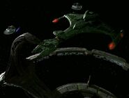 Two Mirandas and Sirella's Vor'cha (DS9: "You Are Cordially Invited")