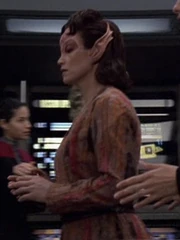 Besucherin der USS Voyager vom markonianischen Außenposten 1