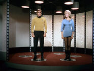 Christine Chapel, variant uniform.jpg (488 KB) Comparison of regular command and skant medical duty uniforms