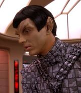 Romulan helping Riker Played by an unknown actor