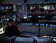 Gotana-Retz transports aboard USS Voyager