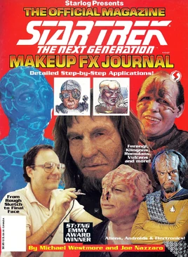 Star Trek The Next Generation Makeup FX Journal (Starlog)