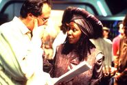 Berman on the set of Generations with Whoopi Goldberg]]