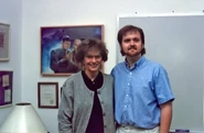 Jeri Taylor and Larry Nemecek, 1993