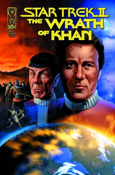 star trek khan comic book