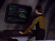 The tactical station aboard a Template:ShipClass starship
