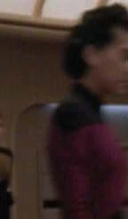 Female command division bridge officer, 2369