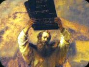 Moses Showing the Tables of the Law to the People (TOS-R: "The Cage")