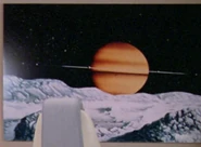 A painting in the starboard lounge / corridor at Starfleet Headquarters / Leah Brahms' lab (TNG: "Justice", "Conspiracy", "Booby Trap")