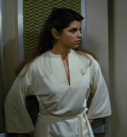 Saavik in athletic wear