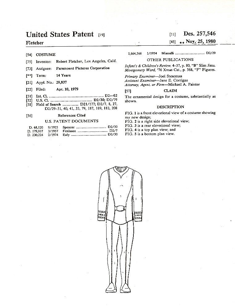 Star Trek Uniform, Star Trek Patent Print, Star Trek Gifts, Star