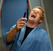 Enterprise crewman TOS: "The Naked Time", "Charlie X"