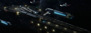 Unnamed 23rd century cargo ship
