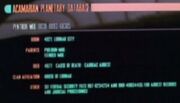 Acamarian Planetary database 3