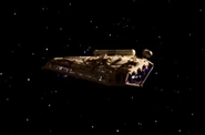 Cardassian supply ship TNG: "The Wounded"
