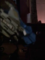 Maquis raider display model in Teero Anaydis's office