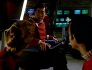 Sulu sees Janeway