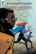 "Star Trek: The Next Generation - Terra Incognita, Issue 3"