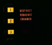 Destruct sequence engaged