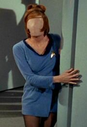 USS Enterprise sciences crew woman 8