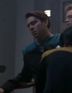 Voyager medical officer 1, 2371.jpg (10 KB) Voyager sciences officer Star Trek: Voyager Recurring character (uncredited)