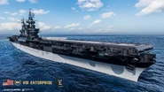 World of Warship's USS Enterprise CV-6…