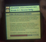 Bajoran Intelligence net