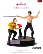 "The Naked Time" – incluant Kirk et Sulu – avec voix de William Shatner, Leonard Nimoy, George Takei et Nichelle Nichols