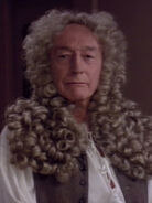 Sir Isaac Newton als Holofigur.