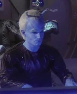 A bridge officer aboard the Kumari, 2154