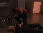 Sisko and Tannenbaum, Defiant