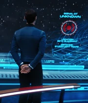 Spock observes the seventh signal