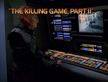 4x19 The Killing Game, Part II title card