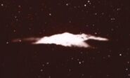 Dikironium cloud creature in space